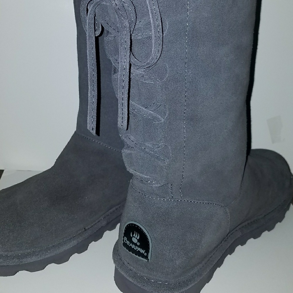 BearPaw 10 inch tall classic Suede Women's Boot